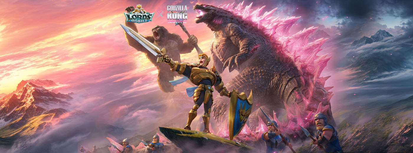 王国纪元：哥斯拉大战金刚2-帝国崛起 Lords Mobile