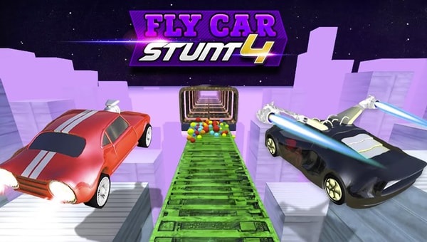 飞行汽车特技4 Fly Car Stunt 4