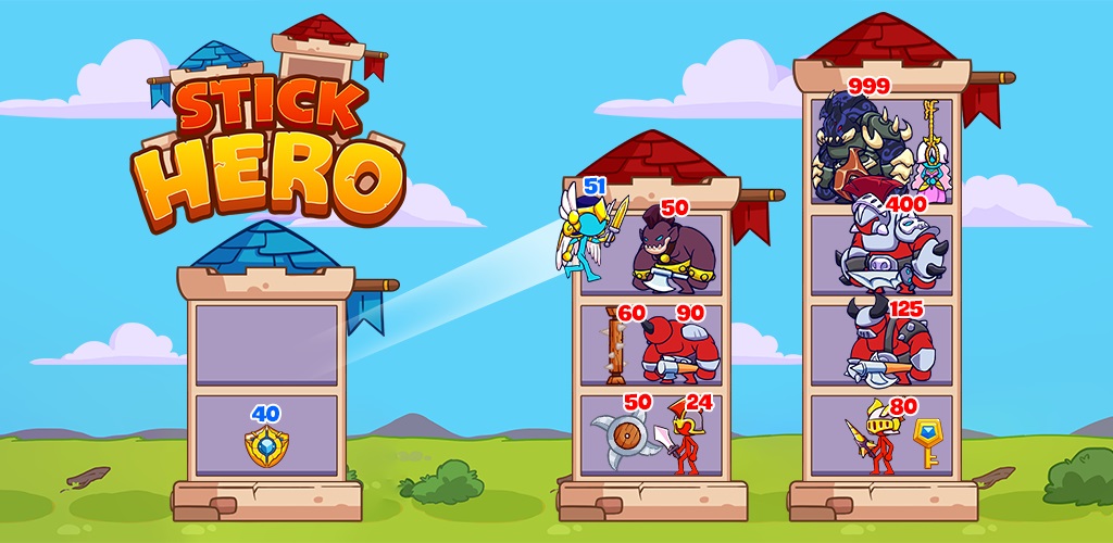 火柴人英雄塔防 Stick Hero Mighty Tower Wars