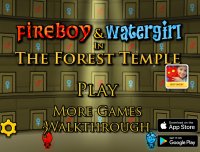 森林冰火人：森林神庙 Fireboy and Watergirl in The Forest Temple